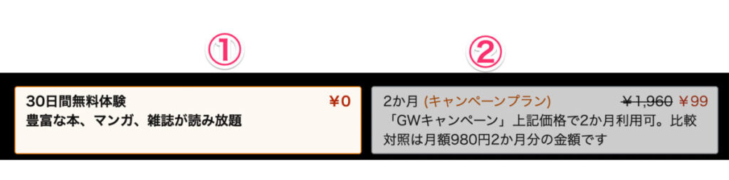 Kindle Unlimited キャンペーン実施中