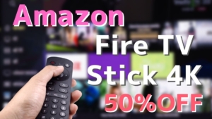 Fire TV Stick 4Kがクーポンで半額|プライム会員限定キャンペーン